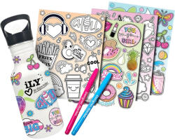 We Cool iLY DIY kreatív kulacsdíszítő készlet (LOOM-WC111245ILYINT) - jatekbirodalom