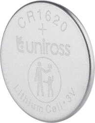 Uniross lítium gombelem, CR1620, 3 V