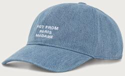 Drôle de Monsieur șapcă de baseball pentru bărbați din denim Slogan 9BY2-CAMZO6_55X (M.CP211.CO335)