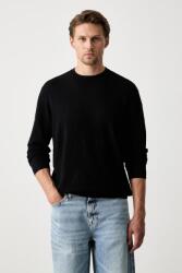 Giorgio Armani pulóver férfi viszkózzal - sötétkék S - answear - 47 990 Ft