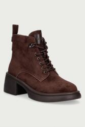 Goe botine pentru femei din piele întoarsă MBY2-OBDZWN_89X (UU2N4120.BROWN)
