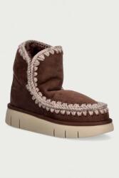Mou Eskimo 18 Bounce cizme de zăpadă pentru femei din piele întoarsă 9BY2-OBDU98_89X