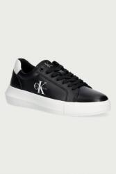 Calvin Klein CHUNKY CUPSOLE MONO LTH WN női bőr sportcipő - fekete Női 38