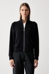 Skechers cipzáras melegítőfelső női viszkózzal COZY LUXE JACKET - fekete L