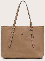 U. S. Polo Assn U. S. Polo Assn. női műbőr shopper Blackstone - bézs Univerzális méret
