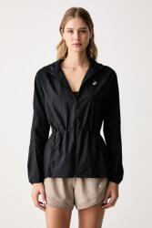 Asics sportos női ROAD PACKABLE JACKET - fekete XS
