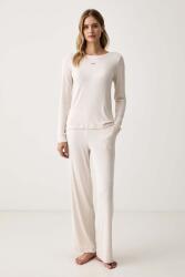 DKNY pizsama női viszkóz - bézs XS - answear - 39 990 Ft