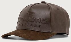 Aeronautica Militare műbőr siltes sapka - barna Univerzális méret