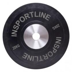 inSPORTline Greutate cauciucata inSPORTline Bumper Plate 20kg (10380) - sport-mag