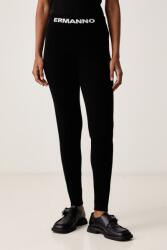 ERMANNO Firenze leggings női gyapjúval - fekete 40