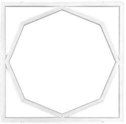 V-TAC 72W 60x60cm Octagon élvilágító panel, hideg fehér - SKU 24217 (24217)