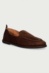 Nokwol mokaszin női velúr Rumi Chocolate Suede - barna Női 37