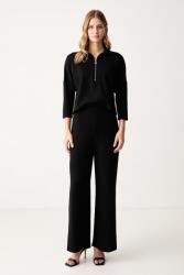 Joseph Ribkoff női kezeslábas viszkózzal - fekete M