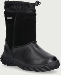 Emu Australia gyerek bőr téli cipő Puggle Adventurer - fekete 33/34