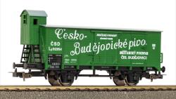 Piko 24561 Sörszállító kocsi fékházzal, G02, Cesko-Budejovické Pivo, CSD III (4015615245612)
