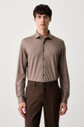 Lindbergh férfi pamut ing - barna XXL - answear - 36 990 Ft