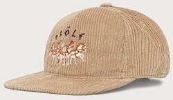 Drôle de Monsieur baseball sapka férfi kordbársony Flat Drule Horses Embroidery - bézs Univerzális méret