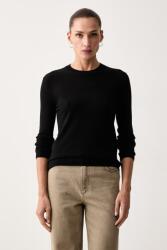 Max Mara pulóver női selyemmel WKDSICILIA - fekete L