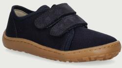 Froddo papucs gyerek bőr BAREFOOT CANVAS - sötétkék 21