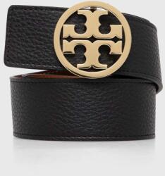 Tory Burch kifordítható bőröv - fekete XL - answear - 91 990 Ft