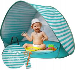 BestHurt Strand sátor Medence Paraván Zuhanytálcával 120cm