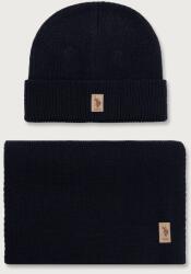 U. S. Polo Assn U. S. Polo Assn. férfi szett LUXURY RIB KNIT GIFT SET - sötétkék Univerzális méret