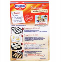 Dr. Oetker Muffin csokoládépelyhekkel 300 g (5900437081007)