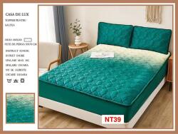 Casa De Lux Huse De Pat Topper Cu Elastic Si 2 Fete De Perna, 180X200, NT39