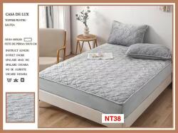 Casa De Lux Huse De Pat Topper Cu Elastic Si 2 Fete De Perna, 180X200, NT38
