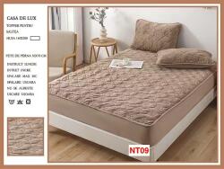 Casa De Lux Huse De Pat Topper Cu Elastic Si 2 Fete De Perna, 140X200, NT09