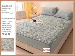 Casa De Lux Huse De Pat Topper Cu Elastic Si 2 Fete De Perna, 140X200, NT08