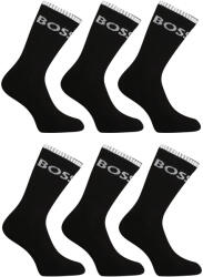 BOSS 6PACK zokni BOSS magas fekete (50510168 001) L