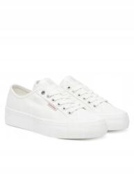 Calvin Klein Ck Calvin Klein Tornacipő Szövet Fűzött Alacsony Fehér 40 (YW0YW01838)