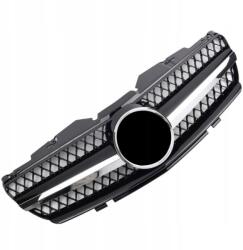 MM Új Grill Mercedes R230 SL-hez 2001-től 2006-ig Black Chrome