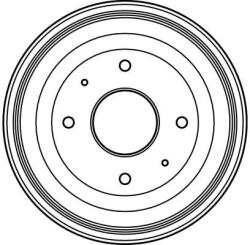 TRW Fékdob. Fiat Lancia
