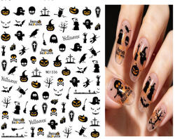  Körömmatrica - WG1336 Halloween