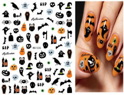  Körömmatrica - WG1335 Halloween