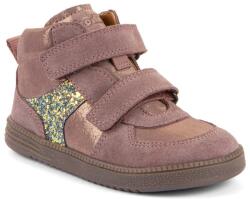 Froddo ghete barefoot din piele pentru fete, pentru tot anul, LOOP HIGH-TOPS PINK/GOLD G2110157-5 - 33