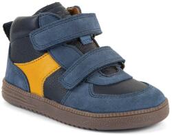 Froddo ghete barefoot din piele pentru băieți, pentru tot anul, LOOP HIGH-TOPS DARK BLUE G2110157 - 29