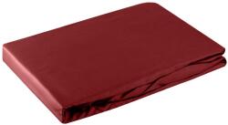 Takoy Cearceaf neted cu elastic, 220x200 cm, din satin de bumbac roșu 125 g/m2 NOVA 3