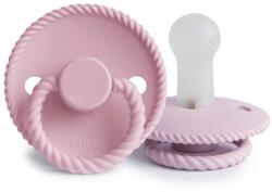 Frigg 2 db-os cumi FRIGG ROPE BABY PINK/ SOFT LILAC, 6-18 hó, szilikon