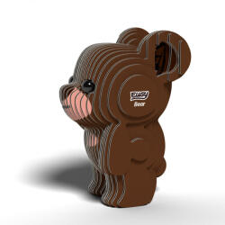 dodoland Puzzle 3D din carton EUGY Ursul Grizzly