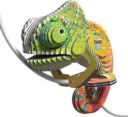 dodoland Puzzle 3D din carton EUGY Cameleon