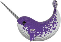 dodoland Puzzle 3D din carton EUGY Narwhal