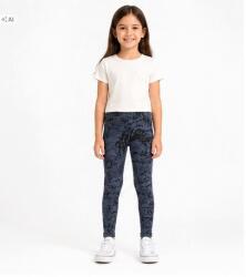  Lány leggings sötétkék macska mintás méret86 új
