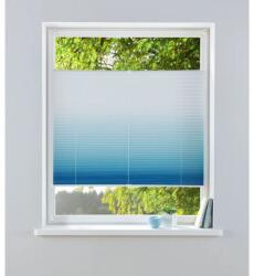 JalousieCrew Klemmfix Pliszé Árnyékoló Roló 110 x 130 cm Kék - Fehér (6952540691559)