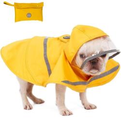 Doglemi S Méretű Esőkabát Kistestű Kutyáknak - Sárga (6932205246331)