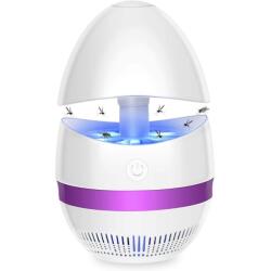 SUNNEST Elektromos LED Szúnyogirtó Lámpa - Fehér, Beltéri Rovarcsapda (X0016YHI3J)