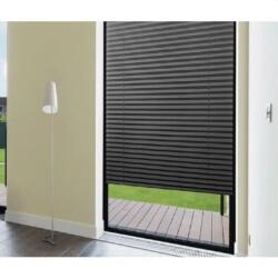 Blux Sötétítő pliszé roló 120 x 175 cm - 100% fényzáró, fúrás nélkül, ablakra és ajtóra, Blux (4712914903983)
