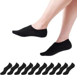 YOUCHAN Férfi titokzokni pamut, 10 pár - csúszásgátlós sneaker zokni, 43-46 méret, YOUCHAN (X001D28R0R)